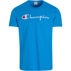 Vêtements Homme T-shirts manches courtes Champion T-shirt Bleu