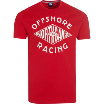 Vêtements Homme T-shirts manches courtes North Sails T-shirt Rouge