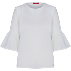 Vêtements Femme Blousons Guess Chemise Blanc