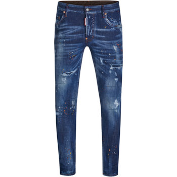 Vêtements Homme Jeans button-fastening slim Dsquared S71LB1110 Bleu