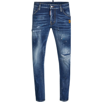 Vêtements Homme Jeans button-fastening slim Dsquared S71LB1137 Bleu