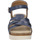 Chaussures Femme Sandales et Nu-pieds Josef Seibel Clea 14, jeans Bleu