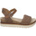 Chaussures Femme Sandales et Nu-pieds Josef Seibel Clea 16, camel Marron