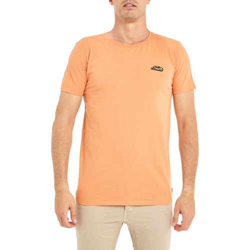 Vêtements Homme Hip Hop Honour Pullin T-shirt  PATCHFAST Orange