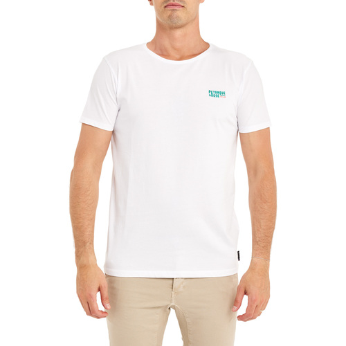 Vêtements Homme Serviettes et gants de toilette Pullin T-shirt  PETANQUE Blanc