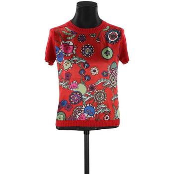 Vêtements Femme Débardeurs / T-shirts sans manche Kenzo Top en laine Rouge