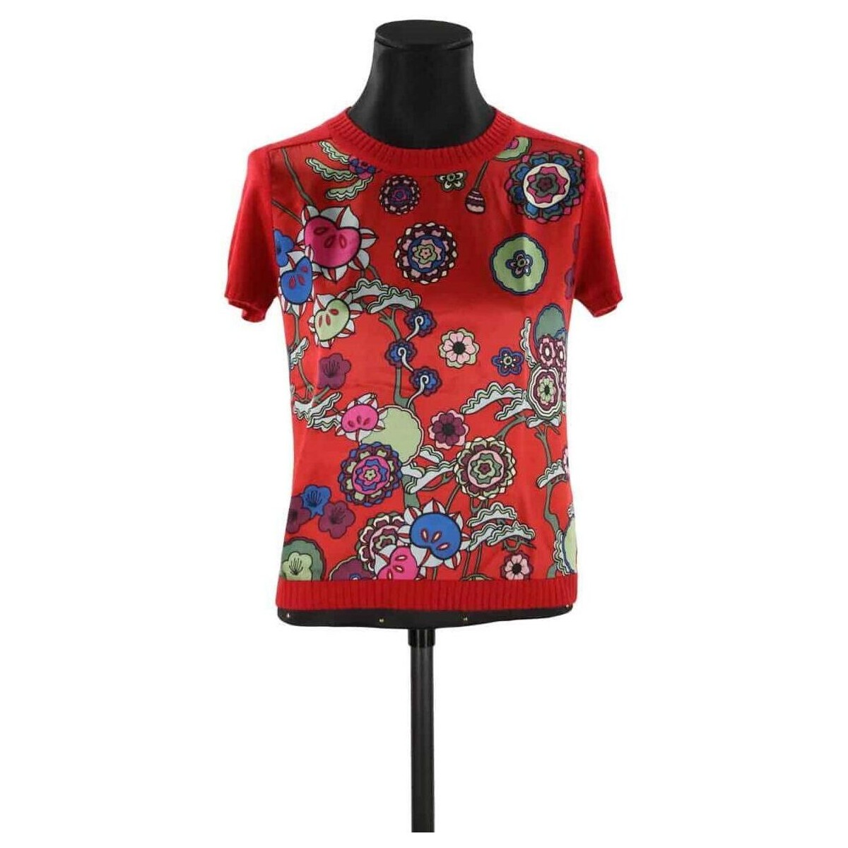Vêtements Femme Débardeurs / T-shirts sans manche Kenzo Top en laine Rouge