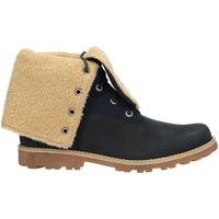 Chaussures Enfant Bottes Timberland 1690A 6 IN WP SHEARLING Bleu