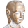 Maison & Déco Statuettes et figurines Ixia Statue Moine Bouddhiste en prière 45 cm Blanc