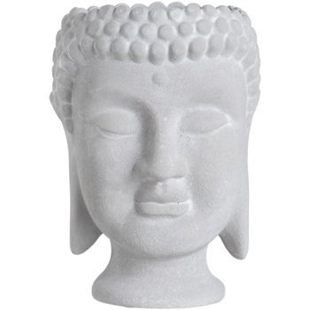 Sandales et Nu-pieds Vases / caches pots d'intérieur Ixia Cache pot Bouddha en céramique aspect béton Gris
