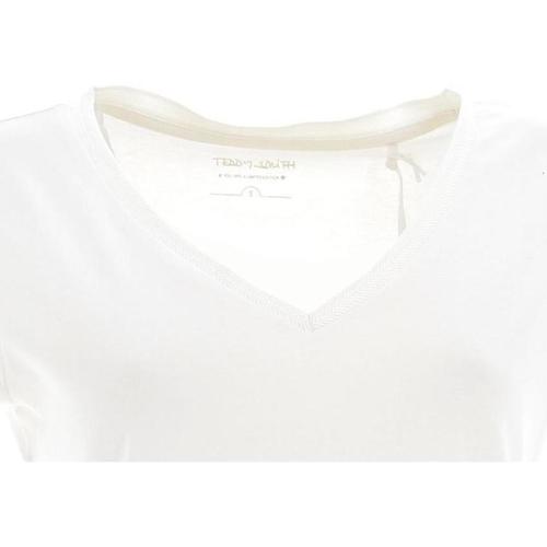 Vêtements Femme T-shirts manches courtes Teddy Smith T-mia mc Blanc