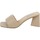 Chaussures Femme Mules Steve Madden CLEAR.09 Beige