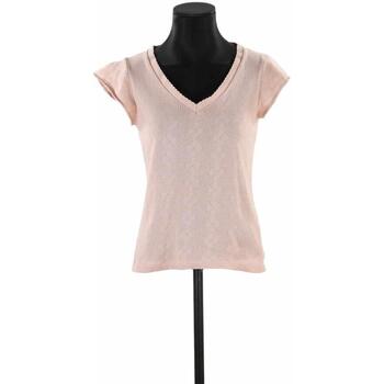Vêtements Femme Débardeurs / T-shirts sans manche Claudie Pierlot Top en coton Rose