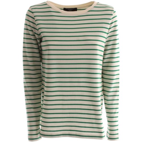 Max Mara FRETTY Vert - Vêtements T-shirts manches longues Femme 60,25 €