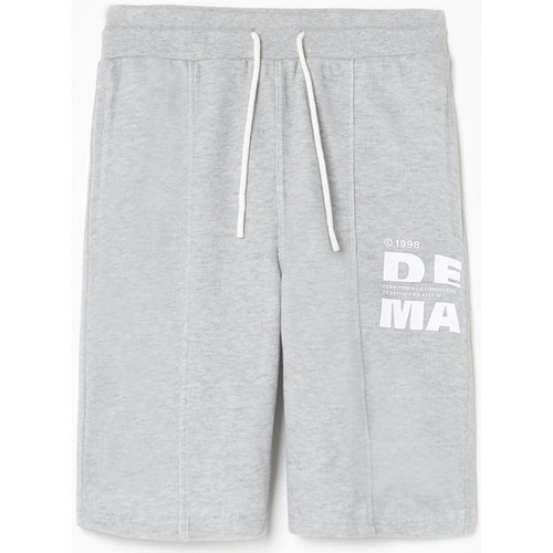 Vêtements Garçon Shorts PEPE / Bermudas Le Temps des Cerises Bermuda dolinbo gris chiné Gris