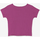 Vêtements Fille T-shirts & Polos Le Temps des Cerises T-shirt musgi violet imprimé Rose