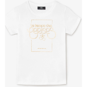 Vêtements Fille T-shirts & Polos Le Temps des Cerises T-shirt theagi blanc Blanc