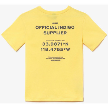 Vêtements Garçon T-shirts & Polos Le Temps des Cerises T-shirt shumbo jaune Jaune