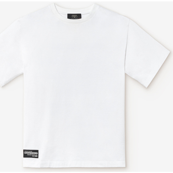 Vêtements Garçon T-shirts & Polos T-shirt Vinagi Noirises T-shirt zabrabo blanc imprimé Blanc