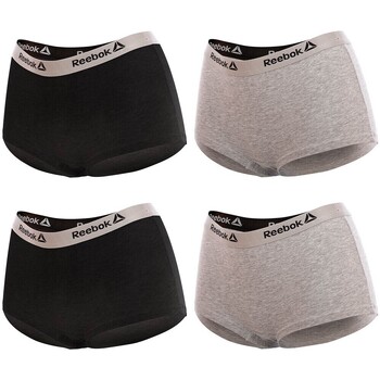 Sous-vêtements Femme Shorties & boxers Reebok grey Sport Pack de 4 Boxers Coton 29380 XS Multicolore