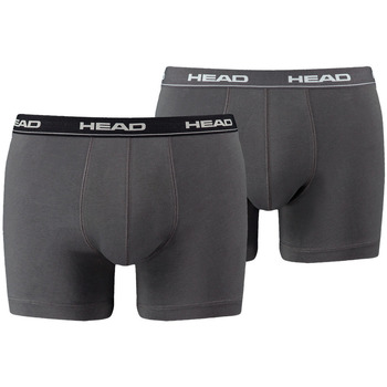 Sous-vêtements Homme Boxers Head Pack de 2 BASIC GR Gris