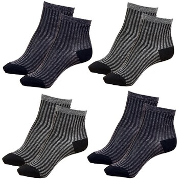 chaussettes infinitif  pack de 4 paires lurex 