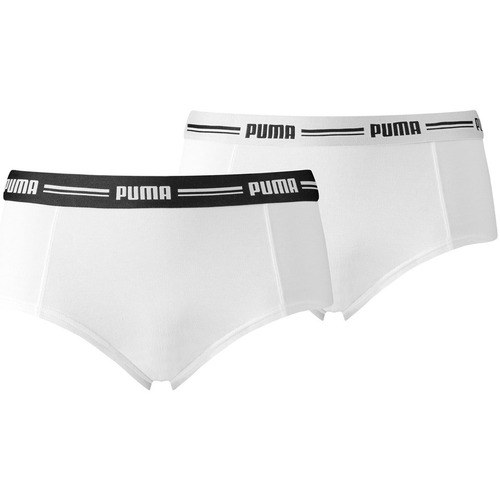 Sous-vêtements Femme Culottes & slips Puma Pack de 2 BL Blanc