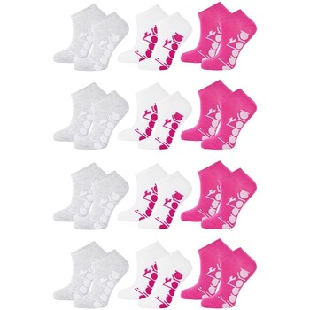 chaussettes diadora  socquettes sport sneaker pack de 12 paires 1225 woman 