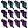 Accessoires Femme Chaussettes de sport Fila Heritage-FHT Socquettes SPORT SNEAKER Pack de 12 Paires 6648 Multicolore