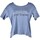Vêtements Femme Pyjamas / Chemises de nuit Ozabi LITTLE UNICORN LINE MC11 BL Bleu