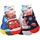 Sous-vêtements Garçon Chaussettes Disney Cars Pack de 9 Paires Sneaker SURPRISE Multicolore