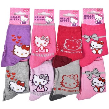 Hello Kitty Pack de 8 Paires 7151 Multicolore