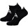 Sous-vêtements Garçon Chaussettes Air Jordan 1 Mid Utl GS Sneakers Pack de 8 Paires SNEAKER NOIR Noir