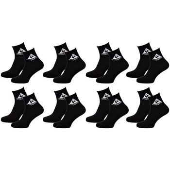 chaussettes enfant le coq sportif  pack de 8 paires quarter noir 