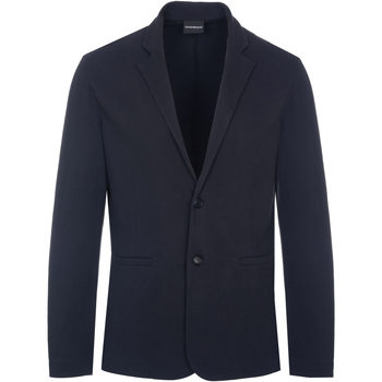 Vêtements Homme Vestes / Blazers Emporio Armani Veste Bleu