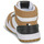 Chaussures Garçon Baskets montantes BOSS J29367 Blanc / Camel / Noir