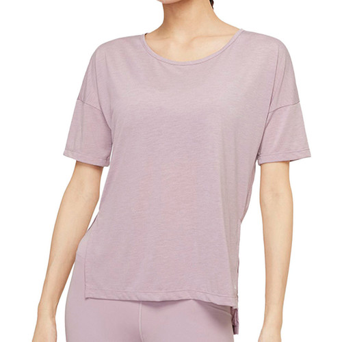 VêMean Femme T-shirts manches courtes Nike CJ9326-501 Violet