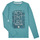 Vêtements Garçon T-shirts manches longues mangas Timberland T25U31-875-J Bleu
