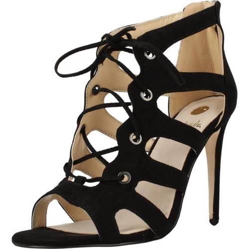 Chaussures Femme Surélevé : 9cm et plus La Strada 963534 Noir