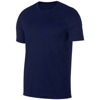 Vêtements Homme T-shirts Grey manches courtes Nike Superset Marine