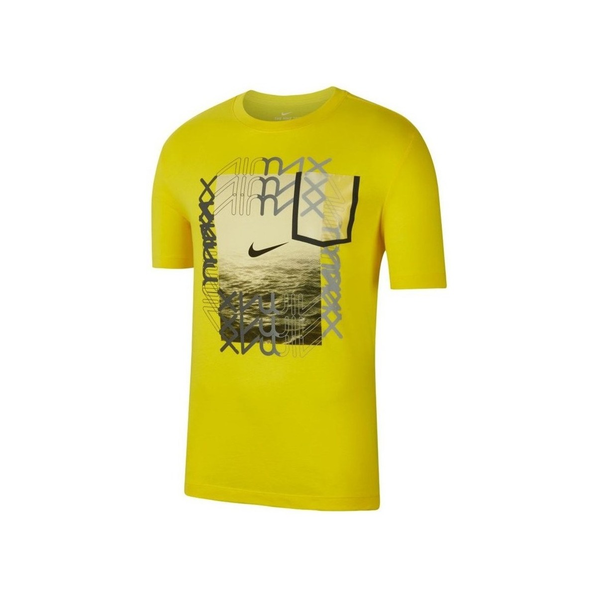 Vêtements Homme T-shirts manches courtes Nike Club FT Jaune