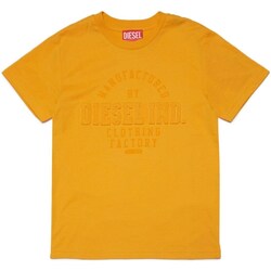 Vêtements Garçon T-shirts manches courtes Diesel J01124-KYAR1 Jaune