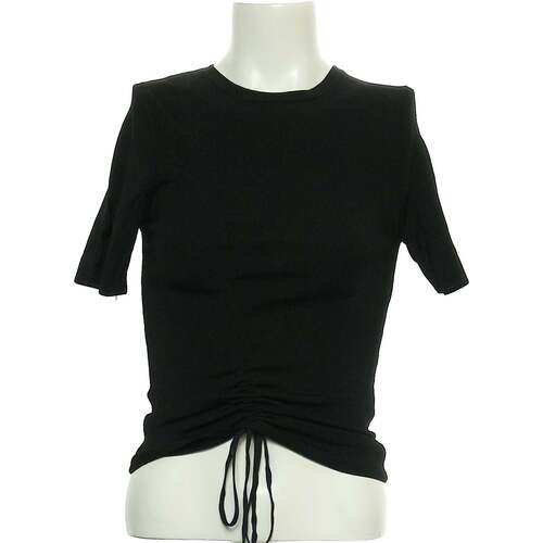 Vêtements Femme Flora And Co Zara top manches courtes  38 - T2 - M Noir Noir