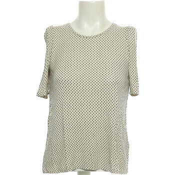 Vêtements Femme T-shirts & Polos H&M top manches courtes  34 - T0 - XS Beige Beige