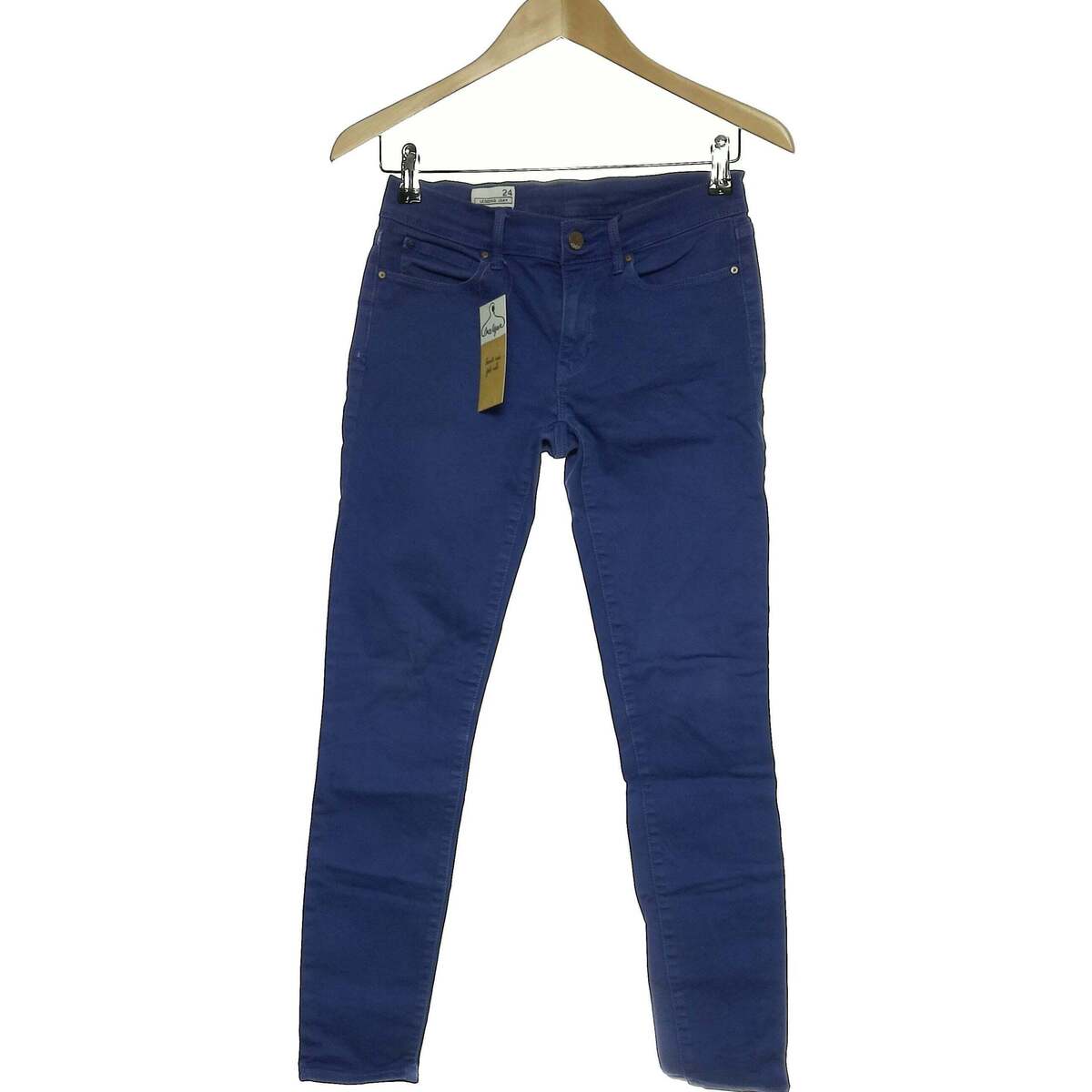 Vêtements Femme Jeans Gap jean slim femme  34 - T0 - XS Bleu Bleu