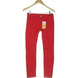 Vêtements Femme Jeans slim The Kooples Jean Slim Femme  34 - T0 - Xs Rouge