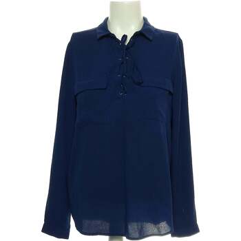 Etam blouse  36 - T1 - S Bleu Bleu
