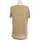 Vêtements Femme T-shirts & Polos Asos top manches courtes  36 - T1 - S Marron Marron