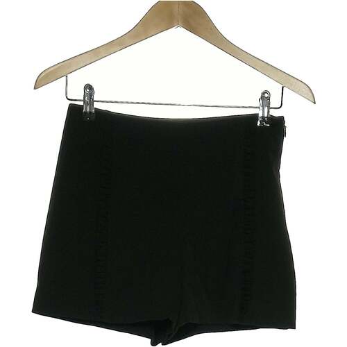 Vêtements Femme Shorts Fashion / Bermudas Zara short  36 - T1 - S Noir Noir