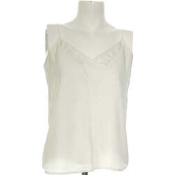 Vêtements Leg Débardeurs / T-shirts sans manche Mango débardeur  34 - T0 - XS Blanc Blanc